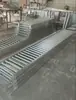 Rampa de descarga, polea de carga, canaleta de descarga, rodillo de transporte, portátil, empalmable, plegable, adecuado para mercancía general