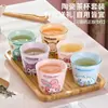Taza de té Sanrio Cerámica Personal para Beber Mujer Set de Té Kung Fu Traje Cumpleaños Maestro Taza Pequeña