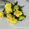 Flores de Simulação Azaleia Pequena Rododendro Pequeno Buquê de Flores Engenharia Externa Decoração de Imóveis Flores Comércio Exterior Fabricante de Flores Artificiais Atacado