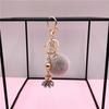 Chaveiro Criativo Tassel Fofo Cor de Fruta Pompon Chaveiro de Carro Pingente de Bolsa Pelúcia Pequeno Presente Acessórios