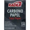 Papel carbono para lápis A4 Papel preto