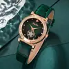 Conjunto de Relojes Populares para Mujer Transfronterizo Moda Reloj Conjunto de Regalo Reloj de Cuarzo Collar Pulsera Anillo Pendientes