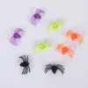 Aranha de Halloween com Ratinho Transfronteiriço, Morcego Luminoso, Barata de Plástico, Truque de Rato, Crânio, Cola Macia, Ossos Humanos