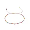 Pulseira de Pérola de Água Doce Natural Estilo Boêmio Transfronteiriço Pulseira Feminina Joia de Arroz Atacado