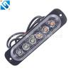 Luz de trabajo para camión/camión, luz de advertencia lateral de carrocería, 12-24 V, 6 LED, 18 W, nueva luz de flash