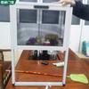 Ventana de Pantalla Deslizante de Aleación de Aluminio Engrosada para Cafetería y Puesto de Comida, Pantalla de Malla de Acero Anti-Mosquitos y Antirrobo