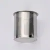 Cartucho de Filtro de Malha Gravada em Aço Inoxidável Feito Sob Medida pelo Fabricante, Cartucho de Malha de Filtro Microporosa com Placa de Furo Flangeada, Feito por Encomenda de Acordo com Desenhos