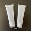 Tubo Flip Fosco Transparente 15ml20ml30ML50G Tubo Cosmético Limpador Facial Creme para Mãos Embalado
