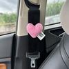 Funda Protectora para Cinturón de Seguridad de Coche Cubierta Protectora Corazón Decorativa Cinturón de Seguridad Universal para Todas las Estaciones de Mujer Gama Alta para Niños Antiahogo