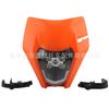 Motocicleta Off-Road Universal Farol Ktm Holofote de Motocicleta Modificado Led Luz Diurna 5-Fonte de Luz
