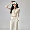 Conjunto de Yoga de Sensación Desnuda Sin Costuras para Mujer Alta Elasticidad Sin Enrollarse Secado Rápido Transpirable Gimnasio Pilates Deporte Conjunto de Dos Piezas para Mujer