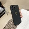 Coração Lateral Iphone14 Estampagem a Quente Coração Sólido Capa para Celular Olho de Pupila Apple 14 Adequado para Xr Furo Fino 13/7 Capa Macia