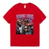 Camiseta gráfica del rapero Young Thug para hombre y mujer, ropa de moda