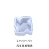 Pingente de Resina de Cristal de Papoula Molde de Silicone Ornamento DIY Unicórnio Veado Torre Molde de Resina