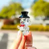 Artesanías de Cristal, Muñeco de Nieve Navideño de Dibujos Animados, Suministros para Halloween y Navidad, Adornos de Cristal para Sala de Estar y Vestíbulo, Suministro Transfronterizo