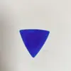 Palhetas para Guitarra Ukulele Atacado Antiderrapante Três em Um Palhetas de ABS Palhetas Triangulares Grandes de Celuloide