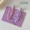¡Jugo de Primavera! 2 Paquetes de Pinzas para el Cabello Serie Jugos, Lindas Pinzas para Maquillaje de Uva Sandía, Pinzas para el Cabello y Accesorios para el Cabello