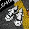 Zapatos de Lona para Mujer, Zapatos de Plataforma Transpirables de Verano con Suelas Gruesas, Tenis Casuales Versátiles que Aumentan la Altura para Estudiantes, Zapatos Blancos Unisex