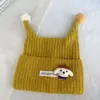 Gorro Protector de Oídos para Bebé, Gorro de Invierno para Hombres y Mujeres, Gorro Tejido Lindo y Súper Lindo, Gorro Grueso Cálido de Punto, Gorro de Lana