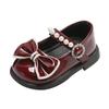 Zapatos de bebé de un año, zapatos de princesa de cuero para niña, zapatos de una sola capa para primavera y otoño, zapatos antideslizantes de suela suave para niña