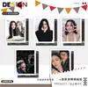 Cartões de Celebridade Polaroid Lingorm Kuang Lingling Mercadoria Cartões Colecionáveis Folhas Descoláveis Embalados Individualmente