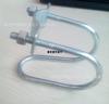 Abrazadera de Tubería Galvanizada en Forma de U para Barra Transversal de Cerda, Hebilla Mecánica, Accesorios para Cama de Parto, 1 Pulgada, 6 Puntos, 4 Puntos para Cría