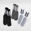 Calcetines de Fútbol Transfronterizos, Calcetines Deportivos de Media Pantorrilla para Hombre, Calcetines para Correr, Suela Gruesa de Toalla con Silicona Antideslizante, Resistentes al Desgaste y Absorbentes del Sudor