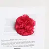 Flor Artificial Nova Cabeça de Flor de Cravo de 8cm Decoração de Casa Ornamentos de Flores Artificiais Arranjo de Flores Pronto Fabricante Atacado Flor de Seda