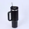 Taza de Hielo de Segunda Generación Transfronteriza de 40 oz de Gran Capacidad con Asa de Acero Inoxidable 304 Taza Portátil para Exteriores Termo Portátil para Coche