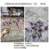 Verdura Artificial Mosquitinho Branco Exportação 108 Flores Toque Macio de Borracha Oferta Especial Decoração de Casamento Fabricante de Flores Artificiais Atacado