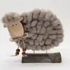 Enfeites de Animal em Feltro de Lã Criativos da Amazon Coelho Fofo Decoração de Festival de Galo Artesanato Doméstico Pequenos Enfeites