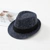 Sombrero de copa nuevo de primavera y otoño, sombrero de hombre mayor a la moda que combina con todo, sombrero de jazz británico, sombrero cálido para hombre.