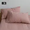 Funda de almohada de algodón puro, modelo nuevo 2025, par de fundas de almohada 100% algodón 48 cm x 74 cm, cubierta protectora aislante para núcleo de almohada individual 1
