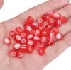 8*7 Contas Cilíndricas de Resina Degradê Feitas à Mão Acessórios para Pulseira Colar Pulseira Joias Contas Cilindricas Contas Soltas