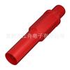 Enchufe banana de seguridad tipo 4MM mm carcasa de plástico ABS soldable alambre cobre niquelado 32A1000VJ10052