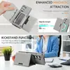 Funda de Teléfono Móvil con Carga Inalámbrica Adecuada para Samsung Z Fold7 Succión Magnética 70% de Descuento Cartera para Tarjetas Interior de Cuero con Acolchado 6 Cubierta Protectora