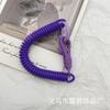 Corda de Mola de Plástico Cordão de Telefone Chaveiro Porta Cartão Bolsa Acessórios Cordão para Celular Cordão Elástico Chaveiro Anti-Perda