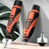 Moedor de Corrente Elétrico a Bateria de Lítio 5 Velocidades Ajustáveis Motosserra 12V Moedor de Corrente de Motosserra Mini Elétrico Portátil Cabeça de Moagem Lima