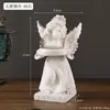 Porta-velas Anjo Fofo Estilo Europeu Sala de Estar Quarto Decoração de Mesa Decoração para Jantar à Luz de Velas Ornamentos de Anjo Vintage