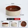 Melamina nostálgico retrô tigela de terra mercado Chongqing prato de hot pot antigo tigela de vinho de porco cerâmica argila cerâmica louça simples