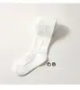 Medias para niñas transfronterizas, estilos de primavera y otoño, para uso en exteriores, con trenzas laterales, diseño liso, calcetines de una pieza para bebé, leggings para niños, venta al por mayor