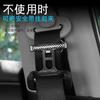 Extensor de tope de cinturón de seguridad para automóvil, extensor de cinturón de seguridad, clip fijo, pieza reguladora elástica para mujeres embarazadas