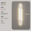 Lámpara de pared moderna minimalista lámpara de pared de fondo para sala de estar lámpara de mesita de noche para dormitorio lámpara larga creativa de diseñador nórdico para escaleras