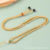 Corda Espiral Ajustável, Corda de Abacaxi de Alta Qualidade, Fio Colorido, Corda de Ágata Sintética, Corda para Pendurar, Corda Macia Resistente ao Desgaste, Corda de Jade