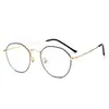 Duchi 9065 Armazón de Metal para Gafas Retro Irregular Nuevo Lanzamiento Armazón para Gafas de Miopía Gafas Ópticas Artísticas para Hombre