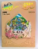 Imán de Nevera Metálico Xingcheng Huludao Cultural y Creativo Tendencia Nacional Punto de Referencia Turístico Lugar Escénico Fuente de Aleación Creativa Imán de Nevera