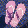 Chanclas Mujer Celebridad de Internet Ropa Exterior Antideslizantes Cómodas Chanclas Simples Playa Marítima Fabricante Mayorista Sandalias Planas