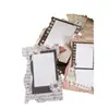 Poesía de Azúcar Papel Kraft Blanco Cuaderno Serie Carta Tiempo y Espacio Material de Decoración para Diario Collage Vintage 60 Hojas Incluidas