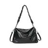 Bolso Nuevo para Mujer 2024 de Gama Alta Moderno Bolso Tote Blanco con Relieve de Cocodrilo Bolso de Hombro Cruzado Versátil con Cadena