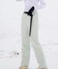 Pantalones de esquí holgados a prueba de viento para exteriores de color dopamina para hombre, resistentes al agua y cálidos, con forro polar para mujer, adecuados para uso tanto en tabla simple como doble